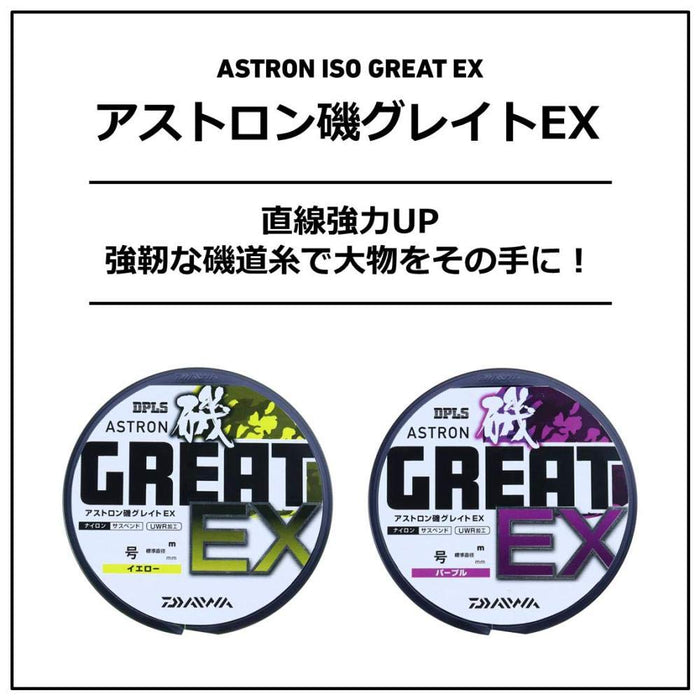 Daiwa Astron Iso Great Ex 尼龙线 4 号 200 米 紫色