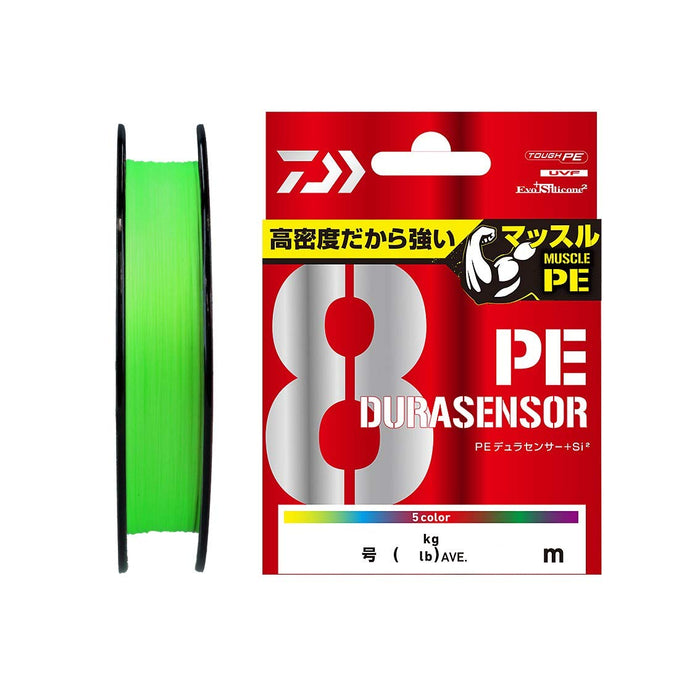 Daiwa Pe Line Durasensor X8+Si2 0.8 300M Lime Green Fishing Line