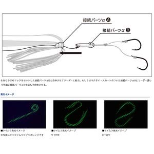 Daiwa Kouga 捲軸盒矽膠領帶 CV8 Keimura 斑馬橙色