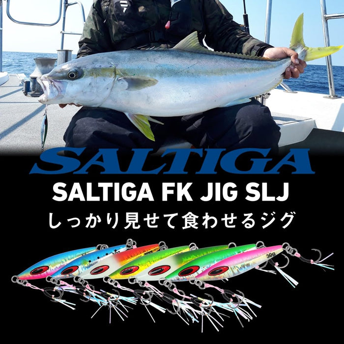 Daiwa Saltiga FK Jig SLJ 30G MG Akakin GH 捲軸盒