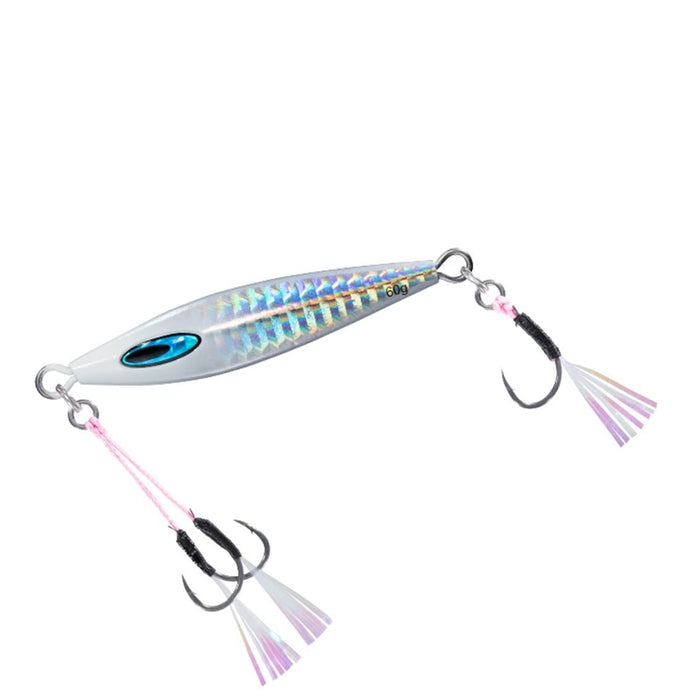 Daiwa Saltiga FK Jig TG SLJ 60G 銀色發光頭魚餌