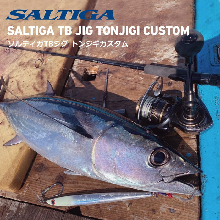 Daiwa Saltiga Tonjigi Custom Jig 300G Adel Magma Full Silver