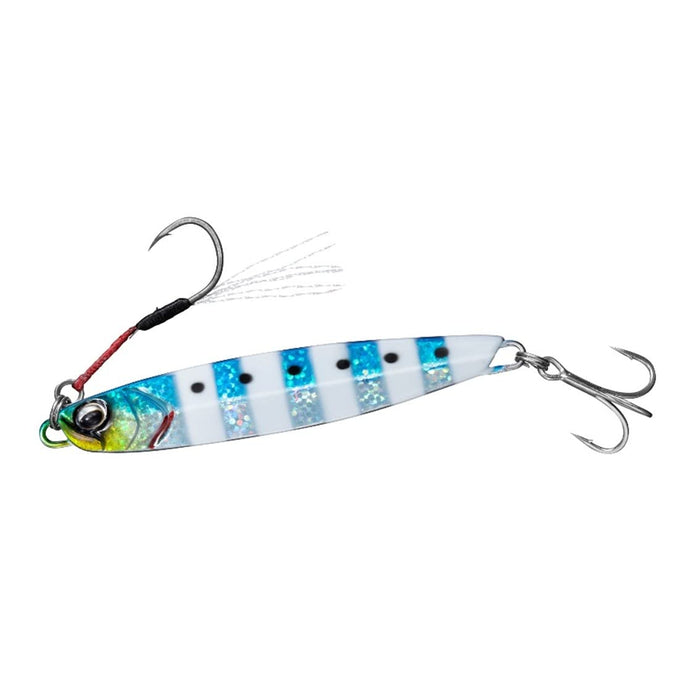 Daiwa Samurai Jig R 40G Lumi Iwashi Zebra - Shore Jigging Lure