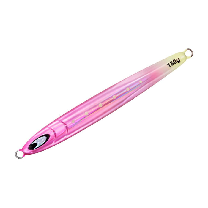 Daiwa Tachiuo Jig Kyoga Peach Glow 130G Semi-Long Fishing Lure