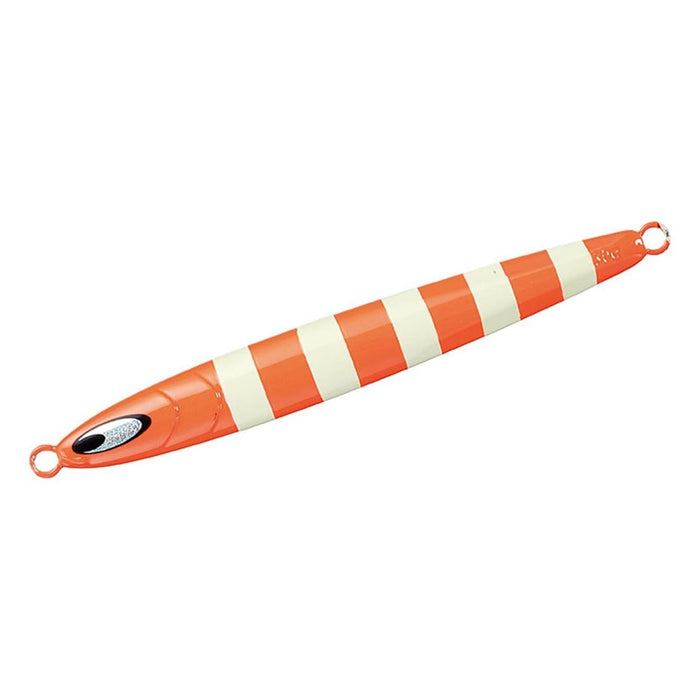 Daiwa Tachiuo Kagamiba Jig 130G Orange Zebra Semi-Long Lure