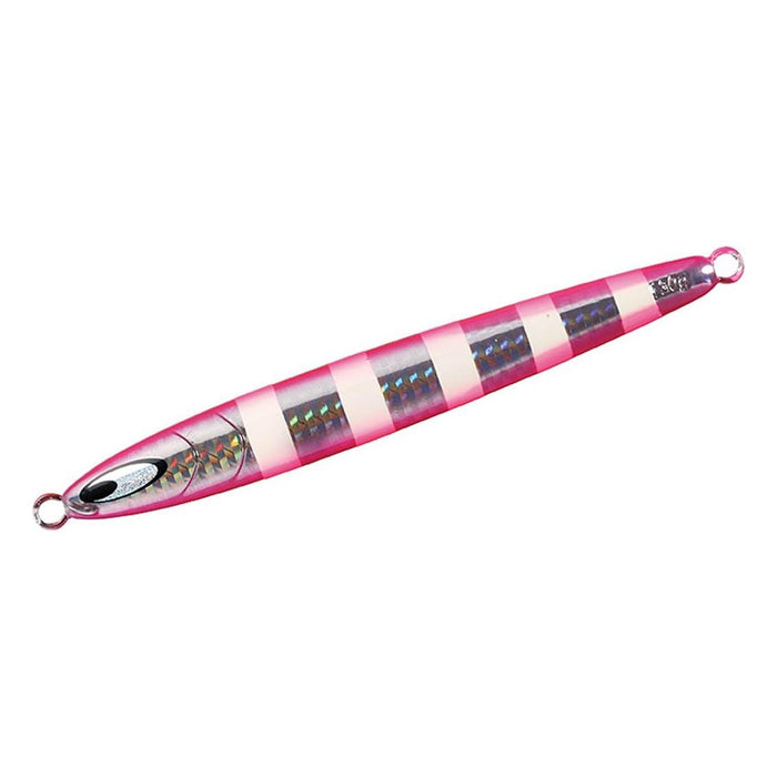 Daiwa Tachiuo Kagamiga Jig 80G Holo Pink Zebra Lure | Semi-Long Design