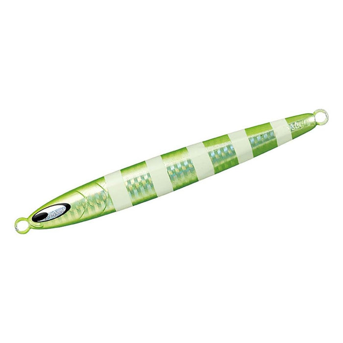 Daiwa Tachiuo Kagamiga Jig 80G Semi-Long Parallel Hololime Zebra Lure