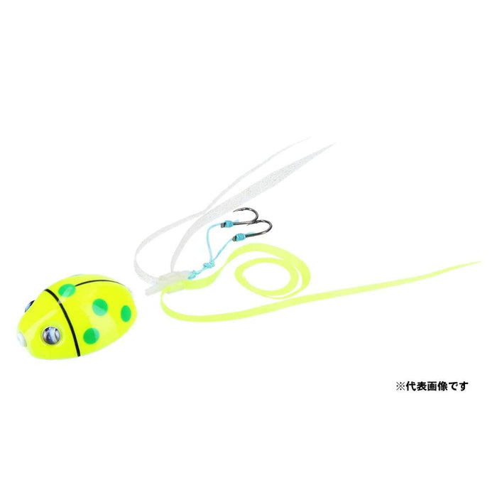 Daiwa Tairaba Kouga Bay Rubber Free 100G Nakai Lady Bug Dot Lemon Lure