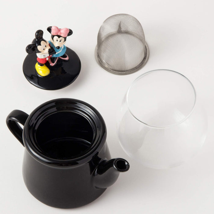 Sun Art Disney Mickey & Minnie Mouse Snow Globe Tea Set for 1 Person