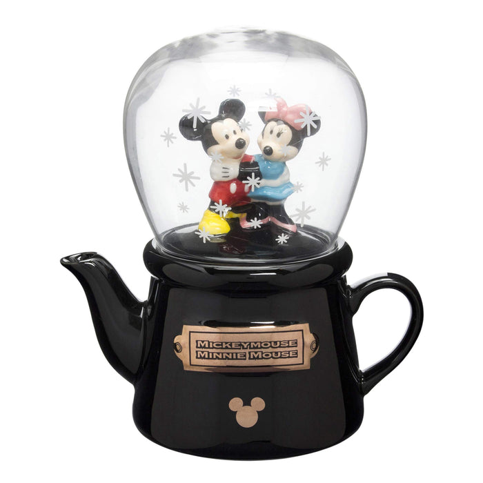 Sun Art Disney Mickey & Minnie Mouse Snow Globe Tea Set for 1 Person
