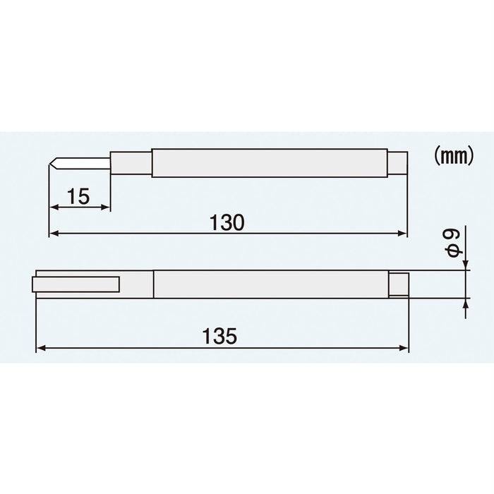 Engineer DA-57 Ceramic Adjustment Driver 0.35x1.95mm - Precision Tool