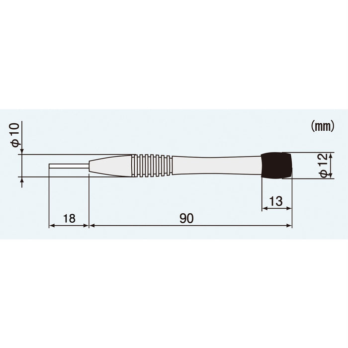 Engineer Brand Ceramic Adjustment Driver 0.7 x 1.3mm DA-81 Model