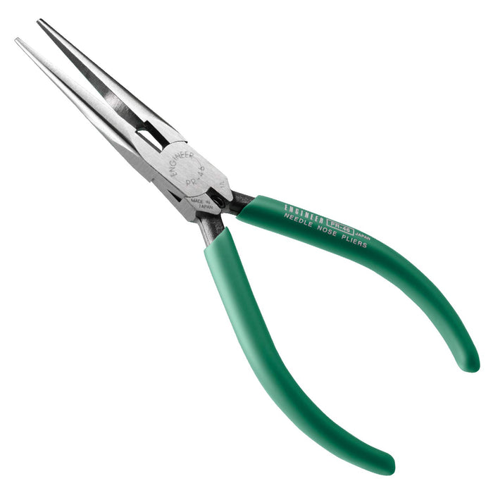 Engineer Brand 160mm Long Nose Pliers PR-46 in Green