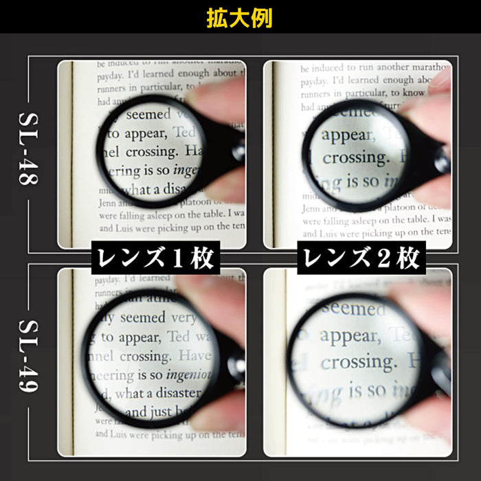 Engineer SL-49 Dual-Power 4X/7X Pocket Magnifier for Precision Work