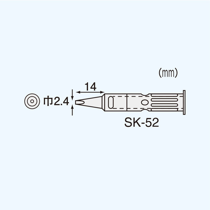 Engineer SK-50 Series Soldering Iron Tip Model SK-52