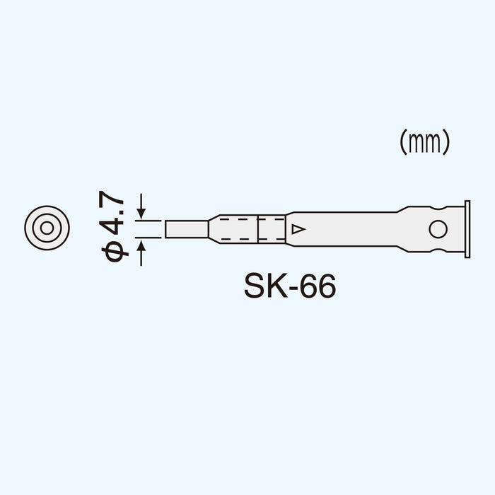 Engineer SK-60 Series SK-66 Hot Blow Tip for Engineering Tools