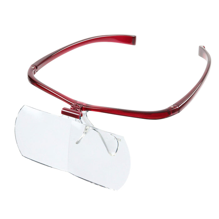 Engineer 2.3X Glasses Type Magnifier - Red SL-102 Model