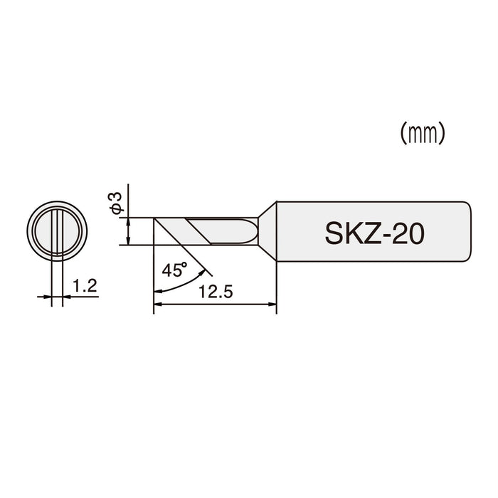 工程師 SKZ-20 烙鐵頭 - 高品質可靠的工程師工具