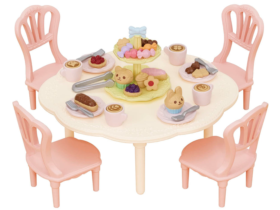 Epoch Sylvanian Families Sweets Party Set Furniture Ka-426 Multicolor