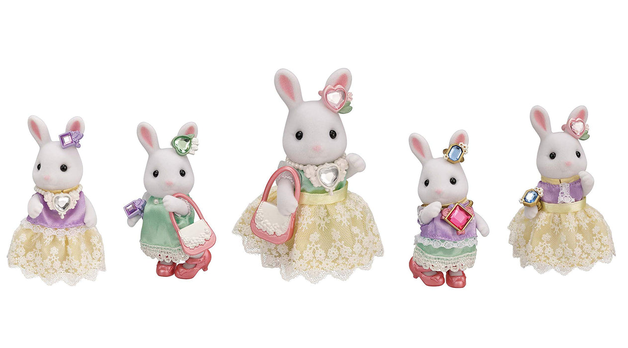 Epoch Sylvanian Families Town Fashion Coordination Glitter Jewelry Set TVS-14