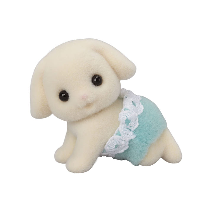 Epoch Flora 兔雙胞胎 Sylvanian Families 娃娃 U-104 3 歲以上適合玩具屋玩具