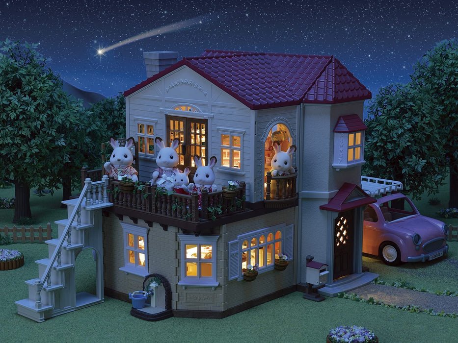 Epoch Sylvanian Families 大紅屋頂屋 Her51