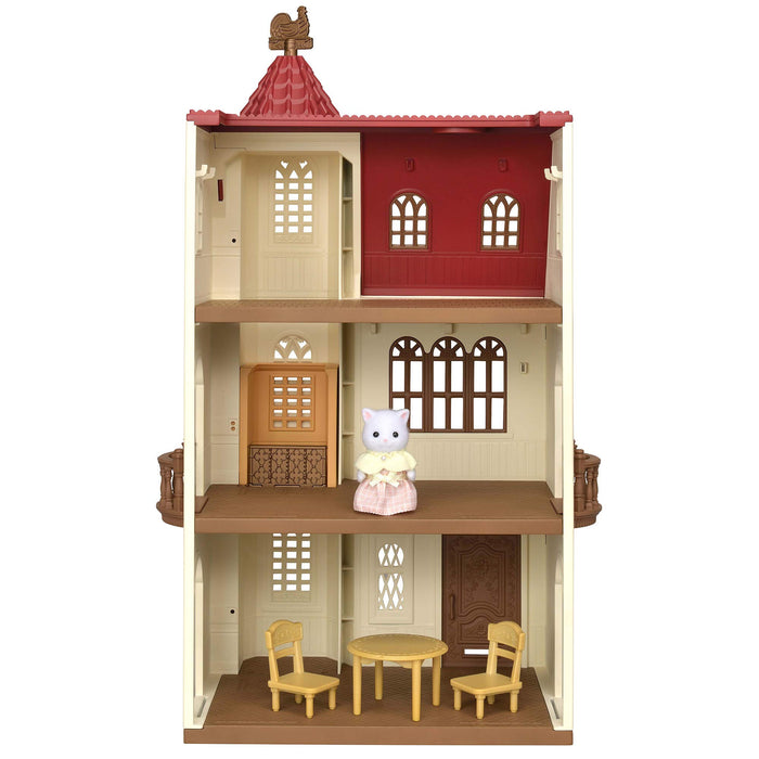 Epoch Sylvanian Families 住宅 红屋顶电梯 Ha-49