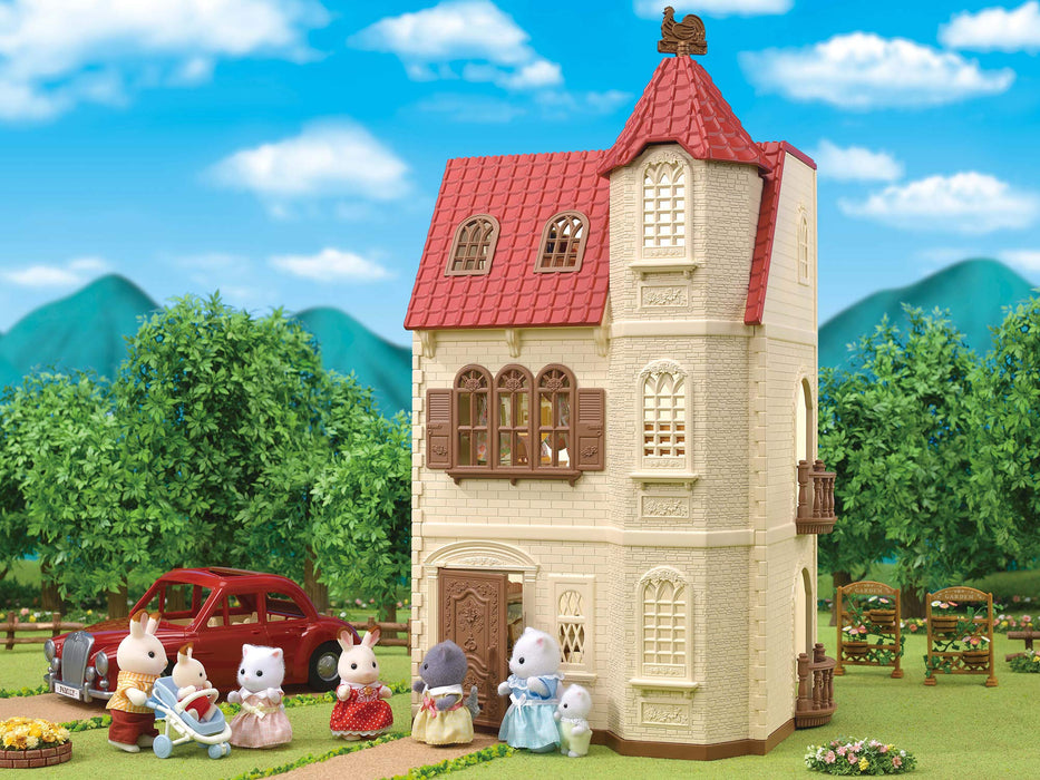 Epoch Sylvanian 家庭住宅紅屋頂電梯 Ha-49