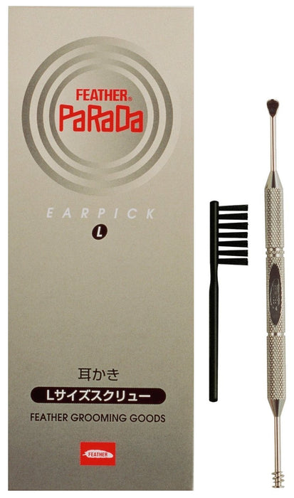 Feather Safety Razor Parada Earpick L Size Box Edition