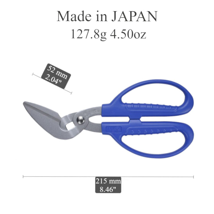 Hasegawa Knives Arm Wrestler Blue Flat Iron Scissors AWH-215