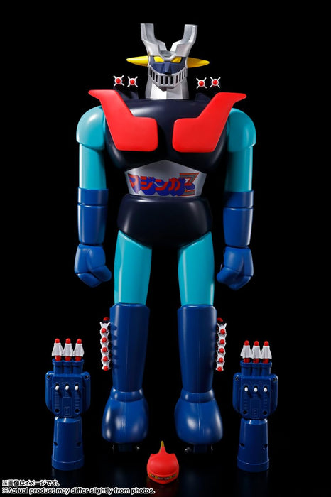 万代魂器 Jumbo Machineder Mazinger Z 600 毫米彩绘可动 PVC ABS PP 人偶