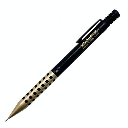 Pentel Smash 0.5 Mechanical Pencil Limited Edition Gold and Black Axis Q1005-Xaks