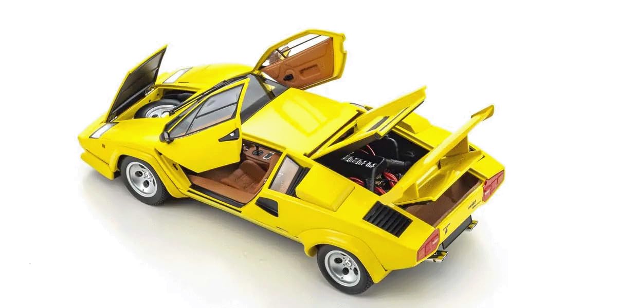 Kyosho 1/18 Lamborghini Countach Lp5000 Yellow