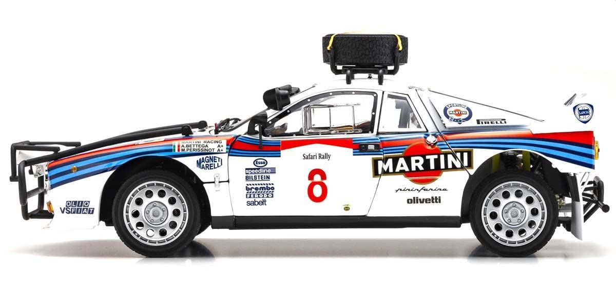 Kyosho 1/18 Lancia Rally 037 1985 Safari #8 Ks08306J