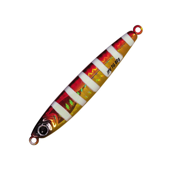 Major Craft Jigpara Vertical 80G Zebra Red Gold Jig