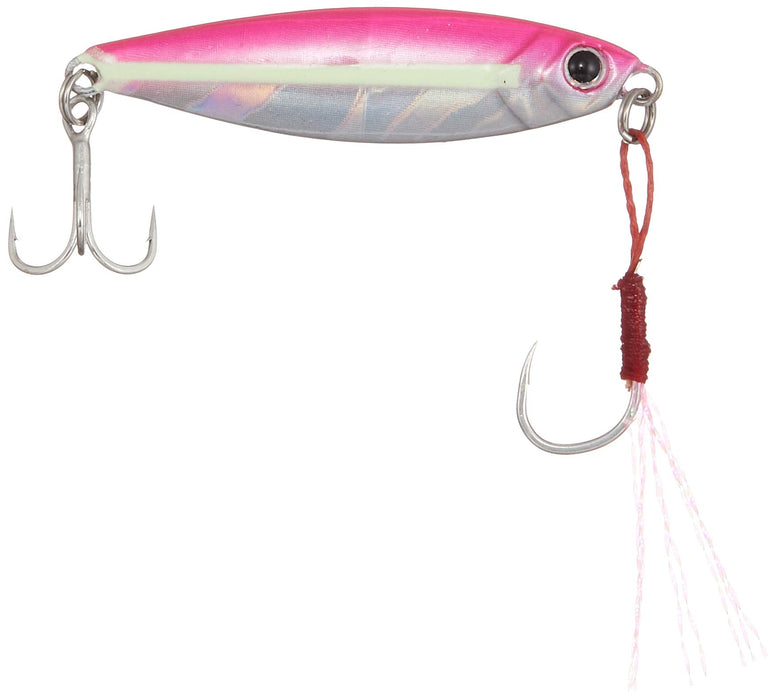 Major Craft Jigpara Micro 10G Glow Pink Fishing Lure