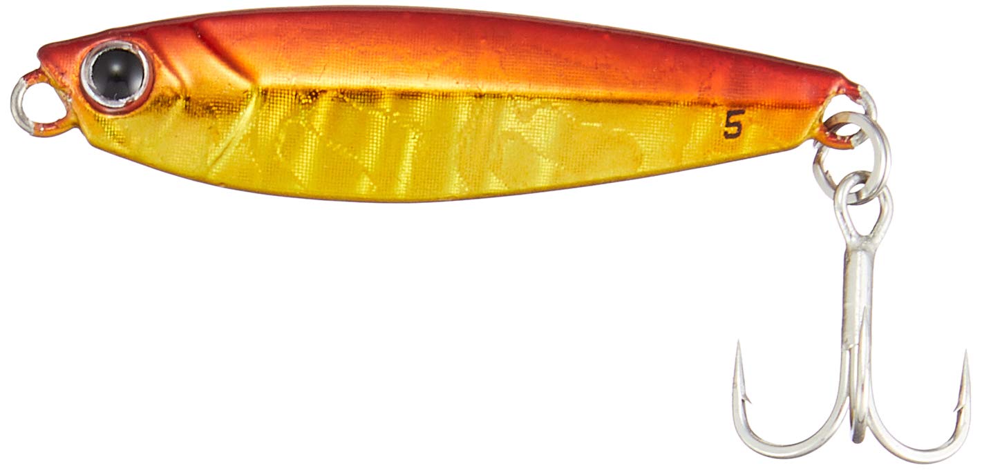 Major Craft Jigpara Micro 3G Metal Jig Lure Red Gold