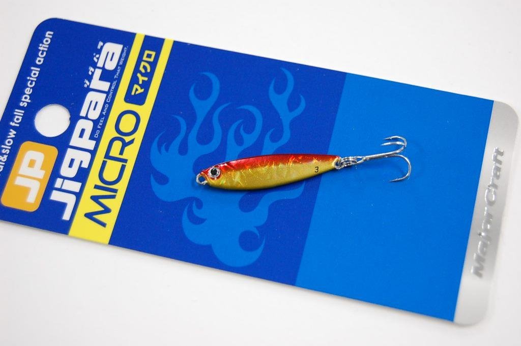 主要工藝 Jigpara Micro 3G 金屬 Jig Lure 紅金