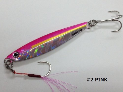 Major Craft Jigpara Short Lure 30G Pink #2 Metal Jig