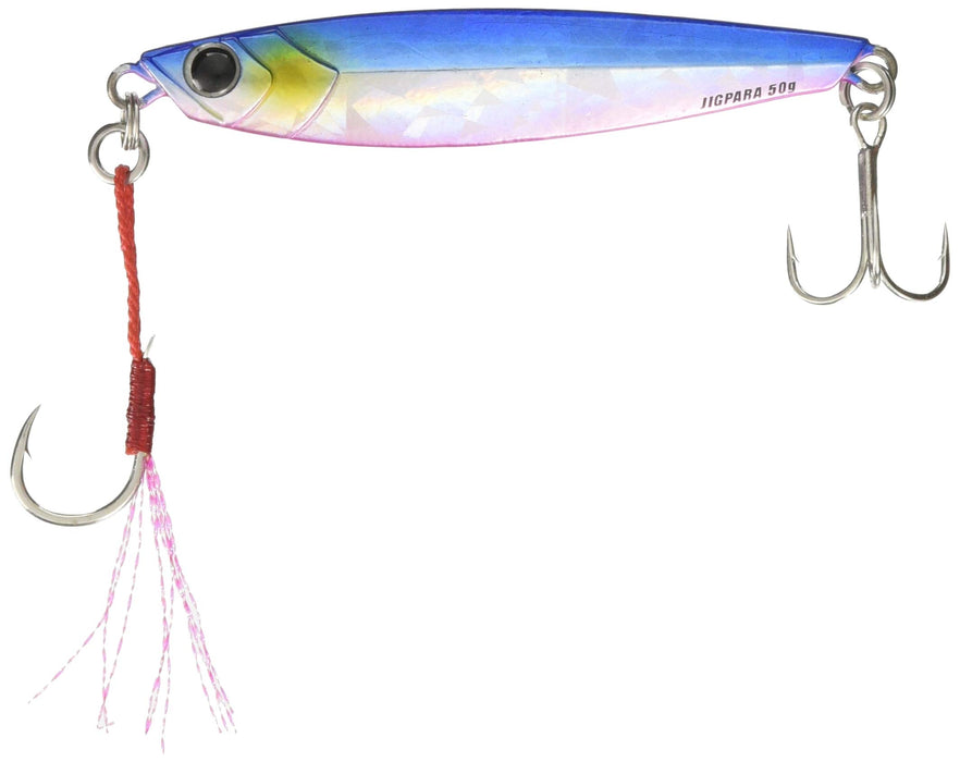 Major Craft Jigpara Short 50G Metal Jig #4 Blue Pink Lure