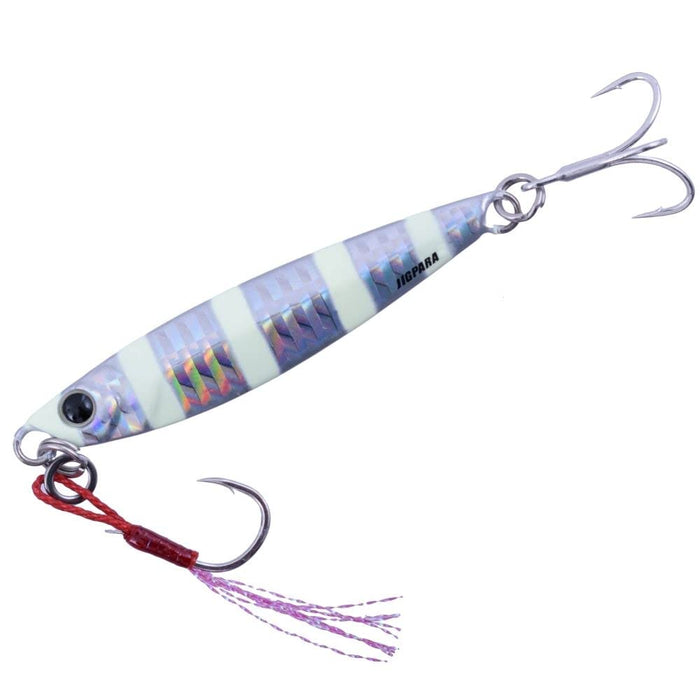 Major Craft Jigpara Short Metal Jig 60G Zebra Glow #7 JPS-60 Lure