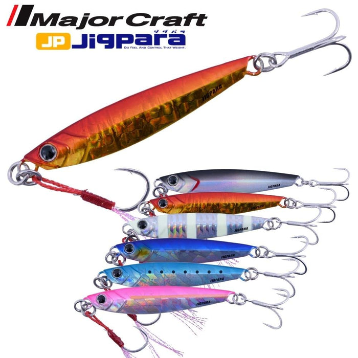 Major Craft Jigpara Short Metal Jig 60G Zebra Glow #7 JPS-60 Lure