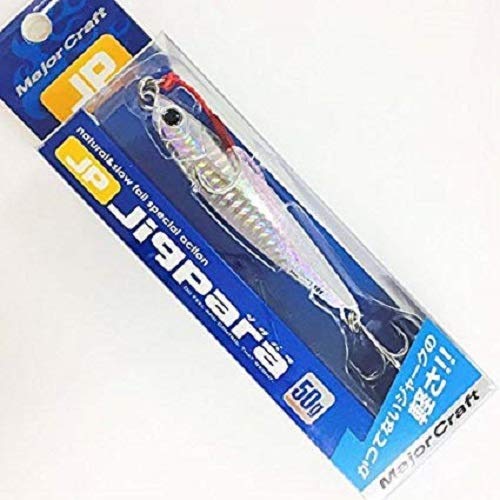 Major Craft Jigpara 短款 60G #8 銀色金屬 Jig Lure 釣具