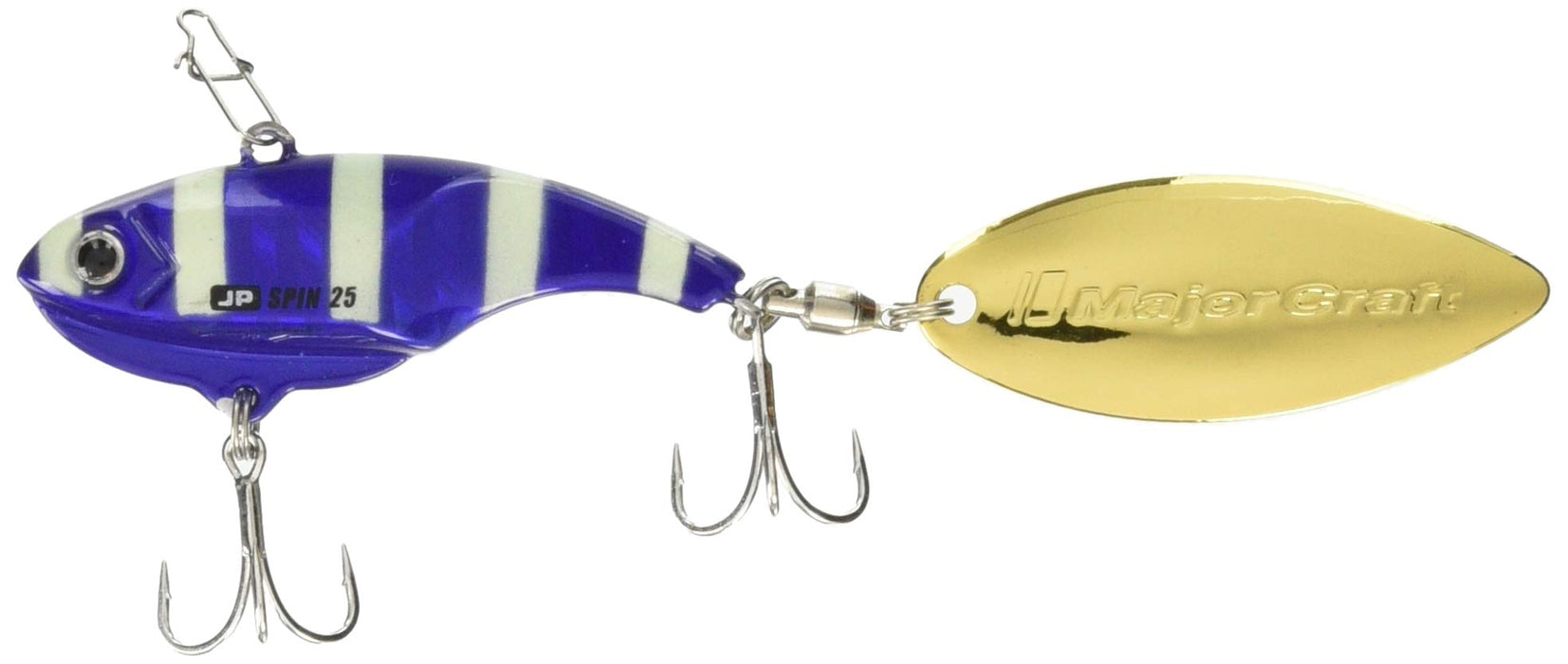 Major Craft Metal Jig Jigpara Spin 30G Zebra Purple #24 Fishing Lure