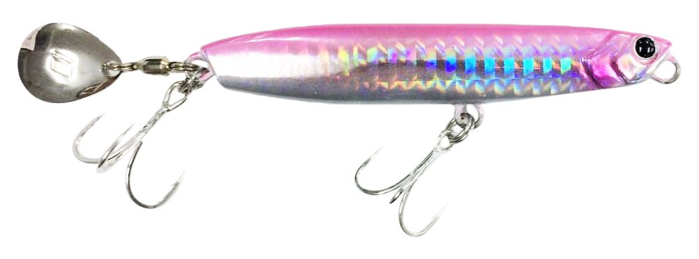 Major Craft Jigpara Surf 35G Clear Pink Lure - Top Performance Fishing Jig