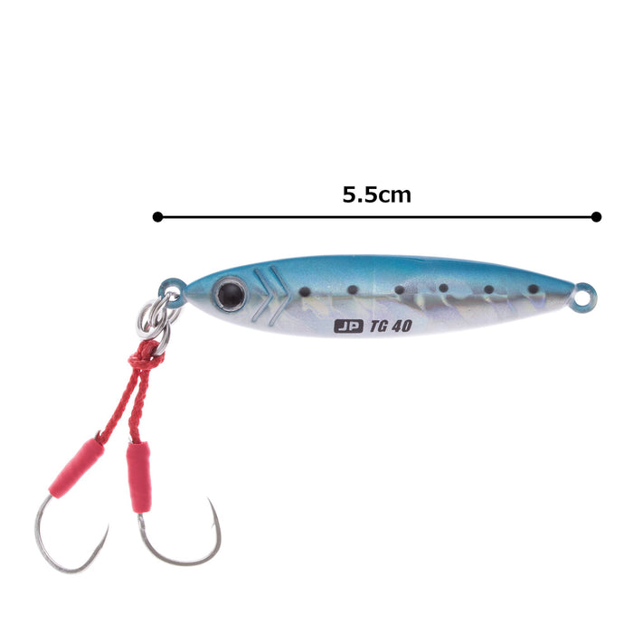 Major Craft Jigpara Tg40G Jptg-40#1 Sardine - High-Quality Metal Jig Lure