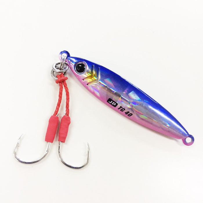 Major Craft Jigpara TG40G 藍色粉紅色魚餌 40 克