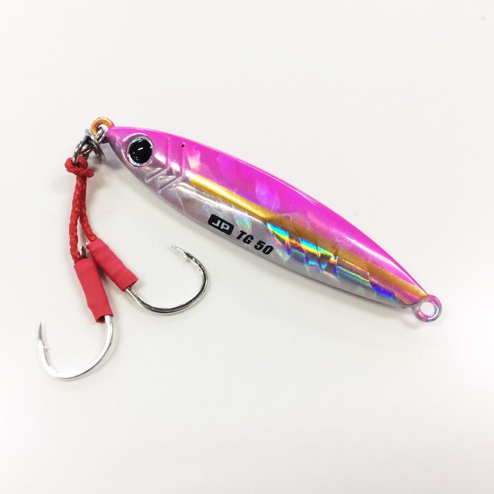 Major Craft Jigpara TG 50g Metal Jig Pink Efficient Fishing Lure