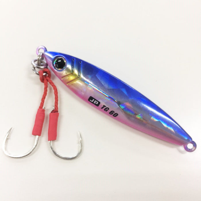 Major Craft Jigpara Tg60G Metal Jig 60g Blue Pink Fishing Lure