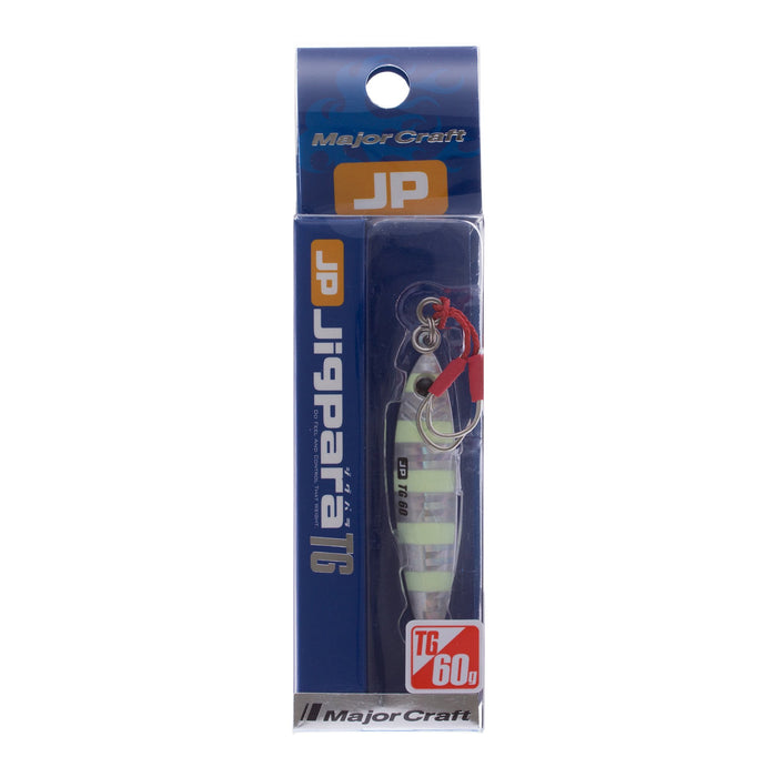 Major Craft Jigpara Metal Jig 60g Zebra Glow JPTG-60#7